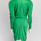 Isabel Marant Green With Tie Dress IT 34