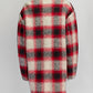 Isabel Marant Red Plaid Coat IT 40