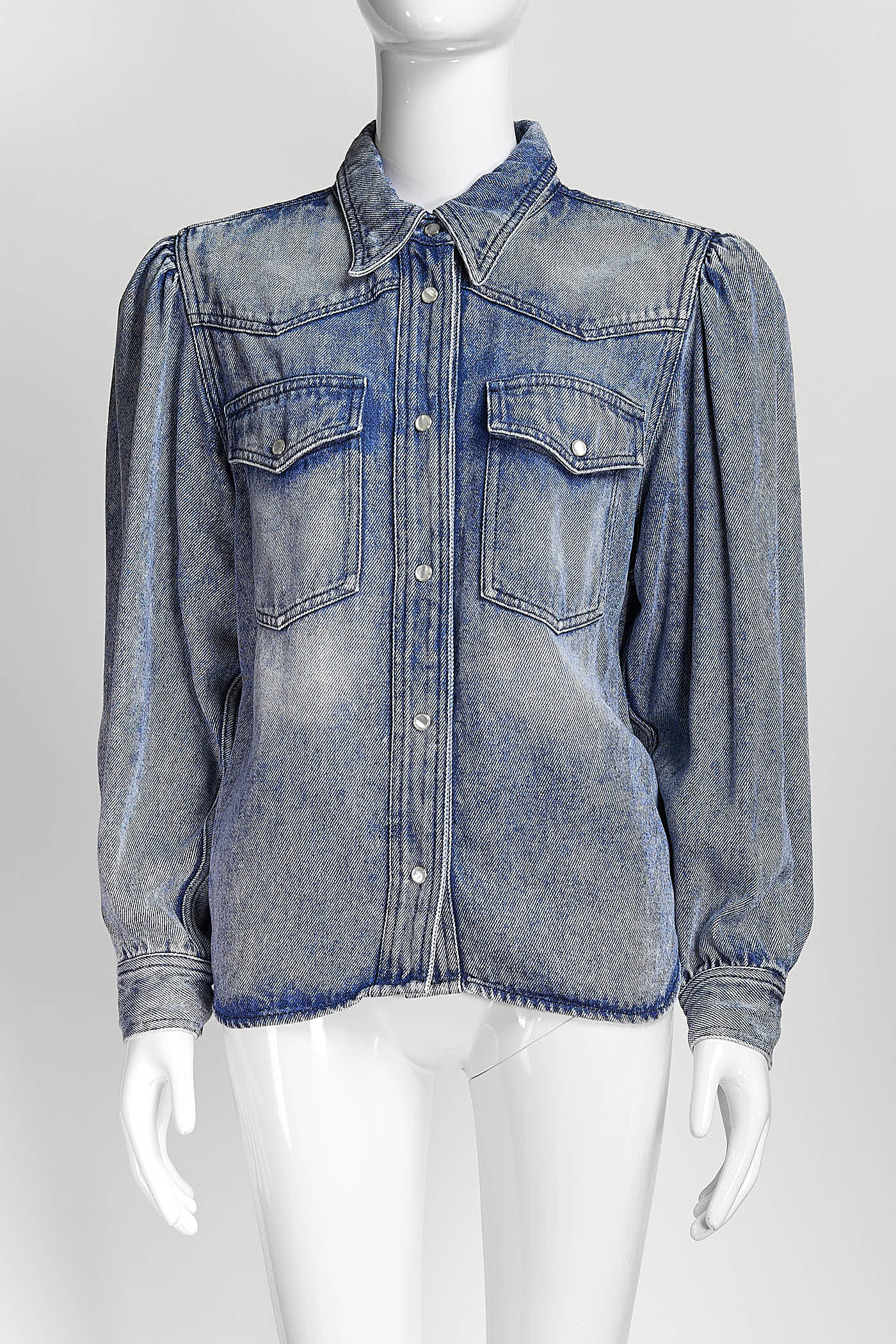 Isabel Marant Tahisli Denim Shirt 40