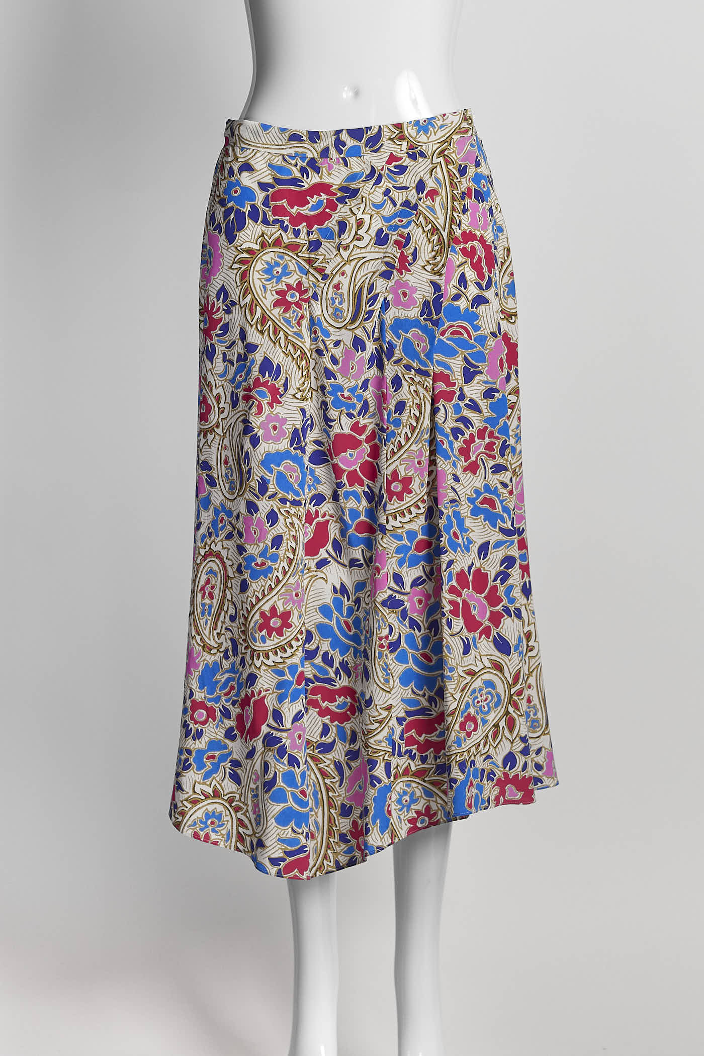 Isabel Marant floral-print silk-blend crepe de chine Skirt 36
