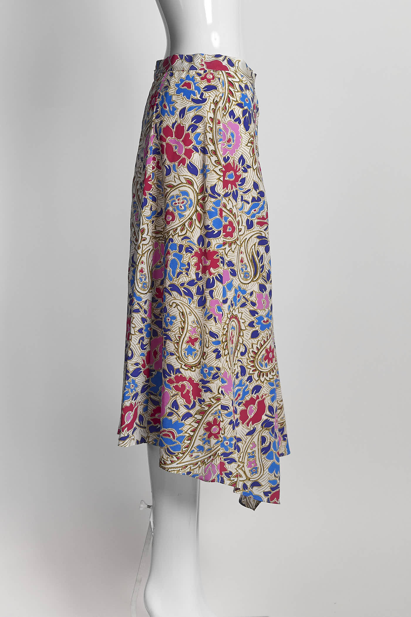 Isabel Marant floral-print silk-blend crepe de chine Skirt 36