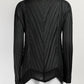 Issey Miyake Black Pleated Top 2