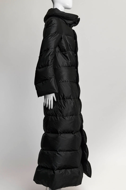 JUNYA WATANABE Comme Des Garçons Black Puffer Coat S