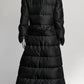 JUNYA WATANABE Comme Des Garçons Black Puffer Coat S