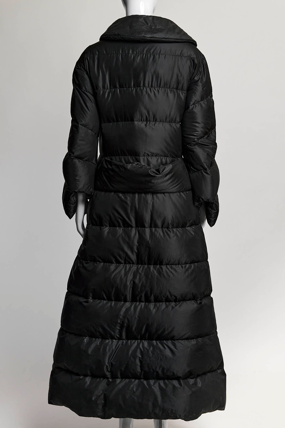 JUNYA WATANABE Comme Des Garçons Black Puffer Coat S