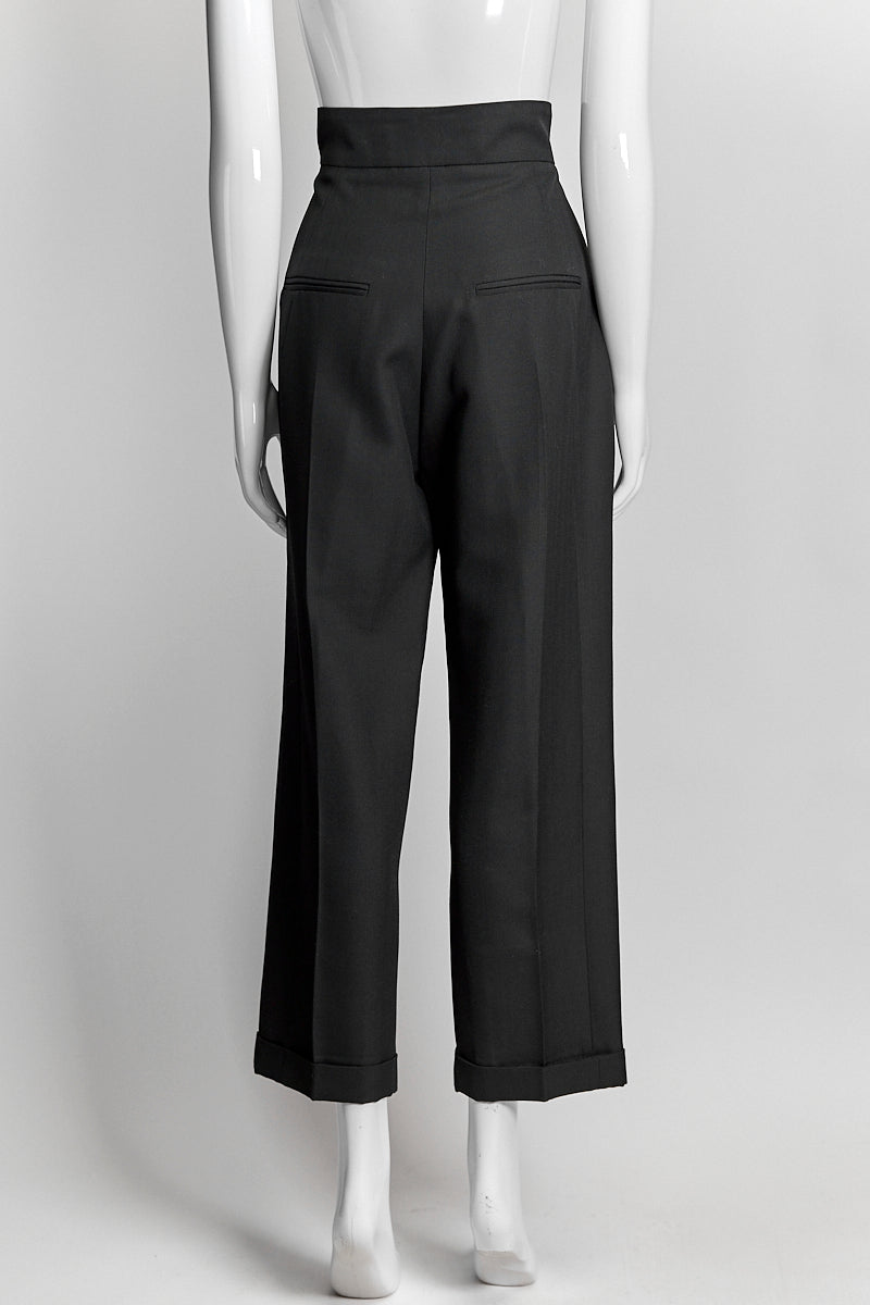 Jacquemus Black Le Souk Trouser 38