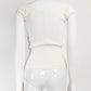 Jacquemus CREAM kint Top 32