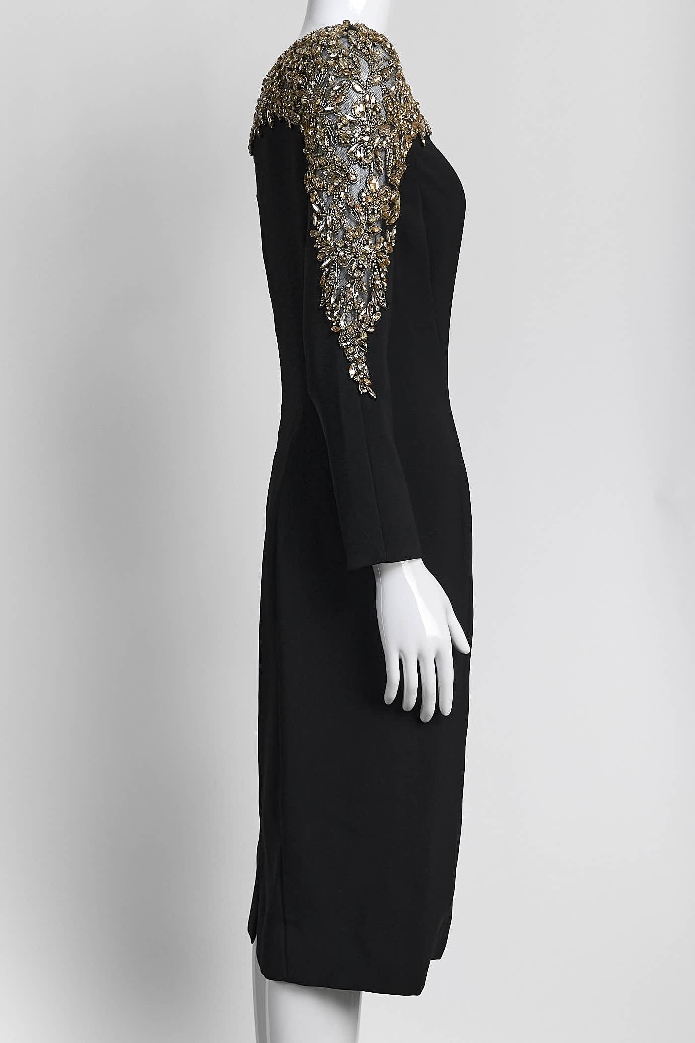 Jenny Packham Embellished Jersey Dress 4