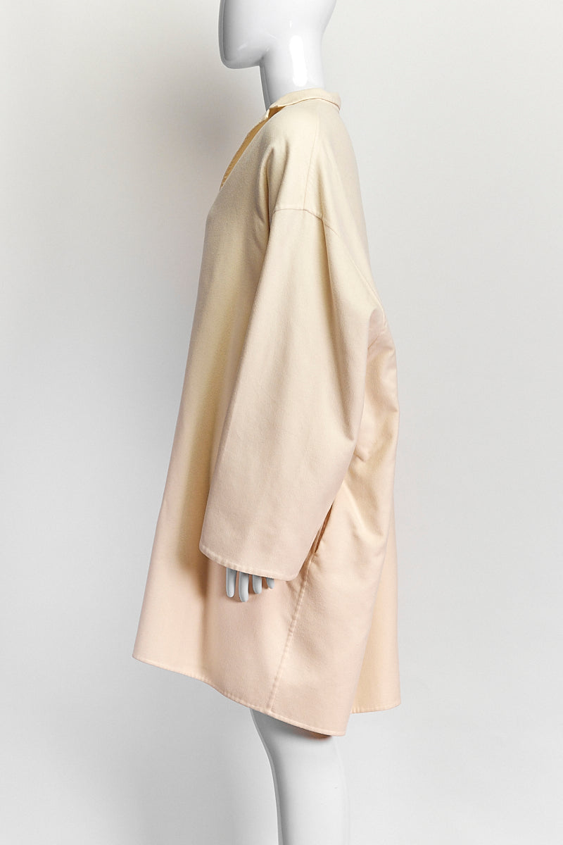 Jil Sander Cream Coat 34