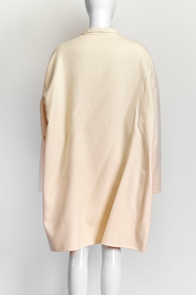 Jil Sander Cream Coat 34