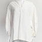Jil Sander Linen Pigment Coated Blouse 40