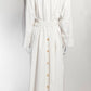 Jil Sander White Trench Coat 38