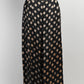 Johanna Ortiz Black/Gold Polk Dot Set XS