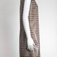 JunyaWatanabe Brown Patterned Sleeveless Dress with Kint Collar S