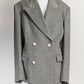 Junya Watanabe Comme Des Garcons light Grey Cashmere Wool Coat M