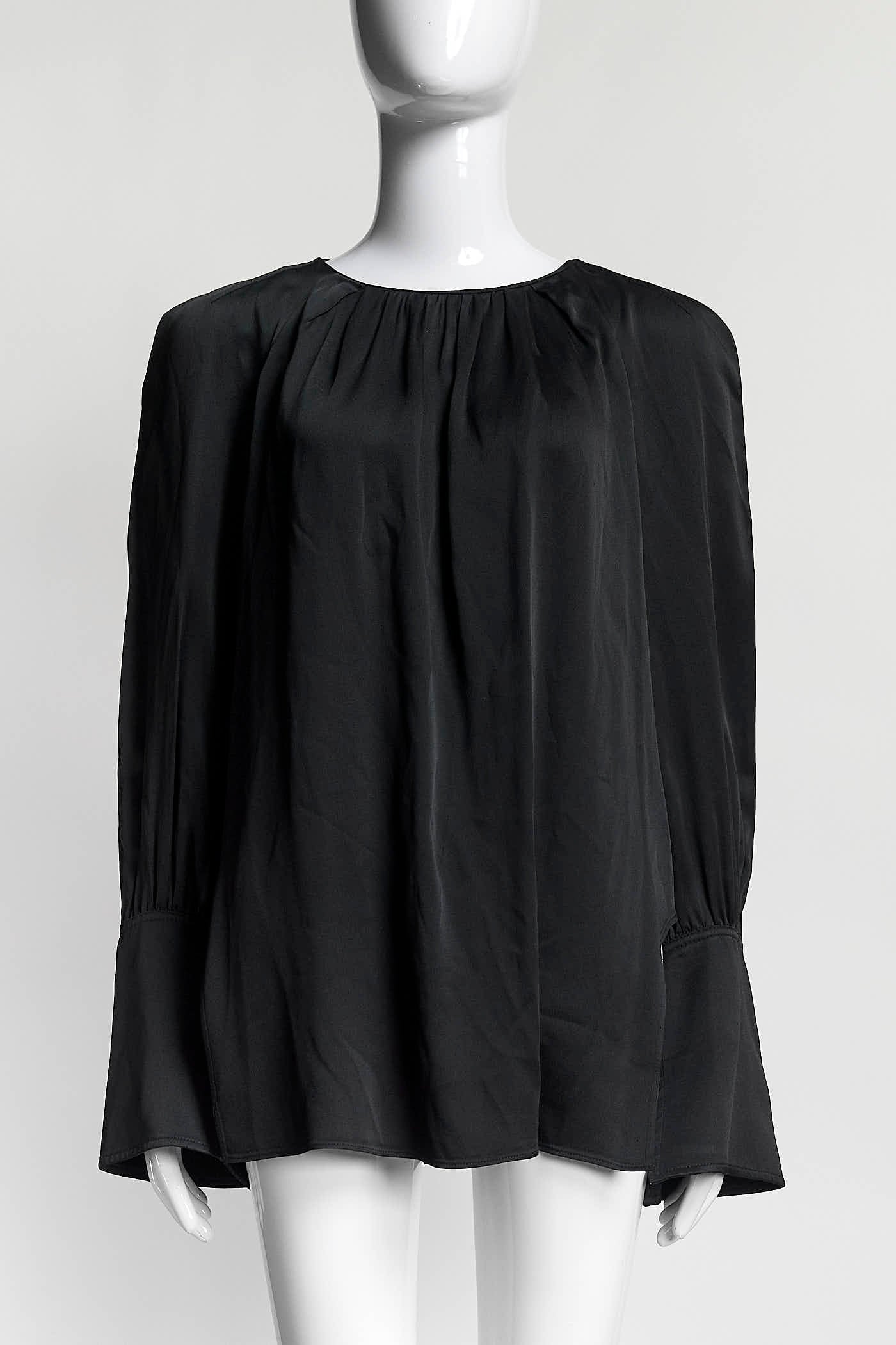 Khaite Black Blouse M