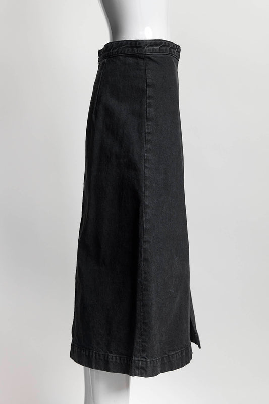 Khaite Black Denim Skirts 27