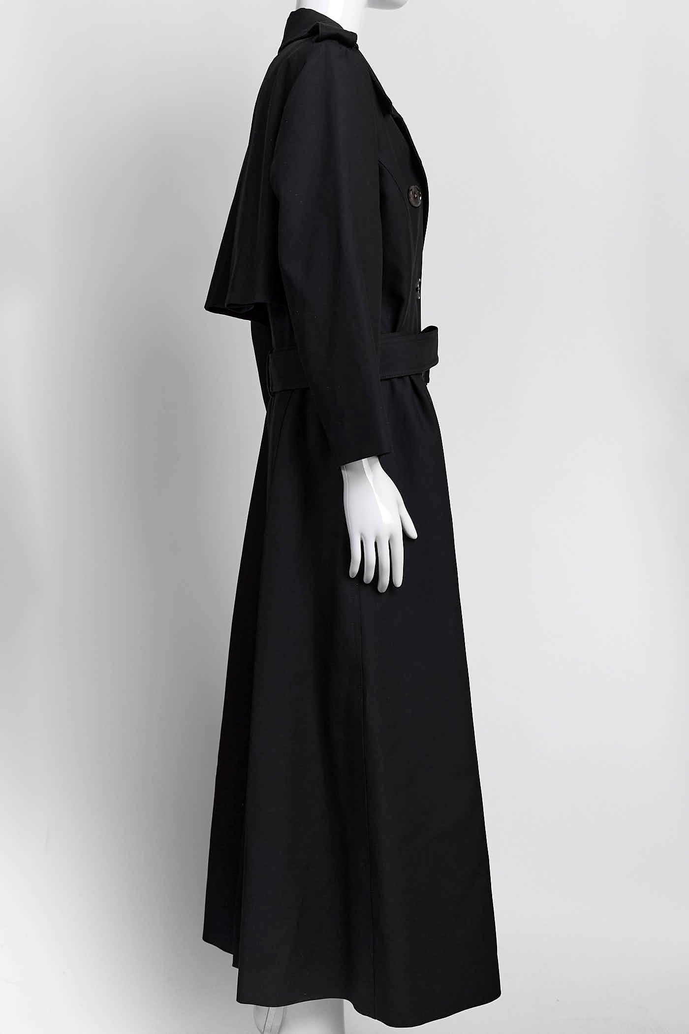 Khaite Black Trench Coat 12
