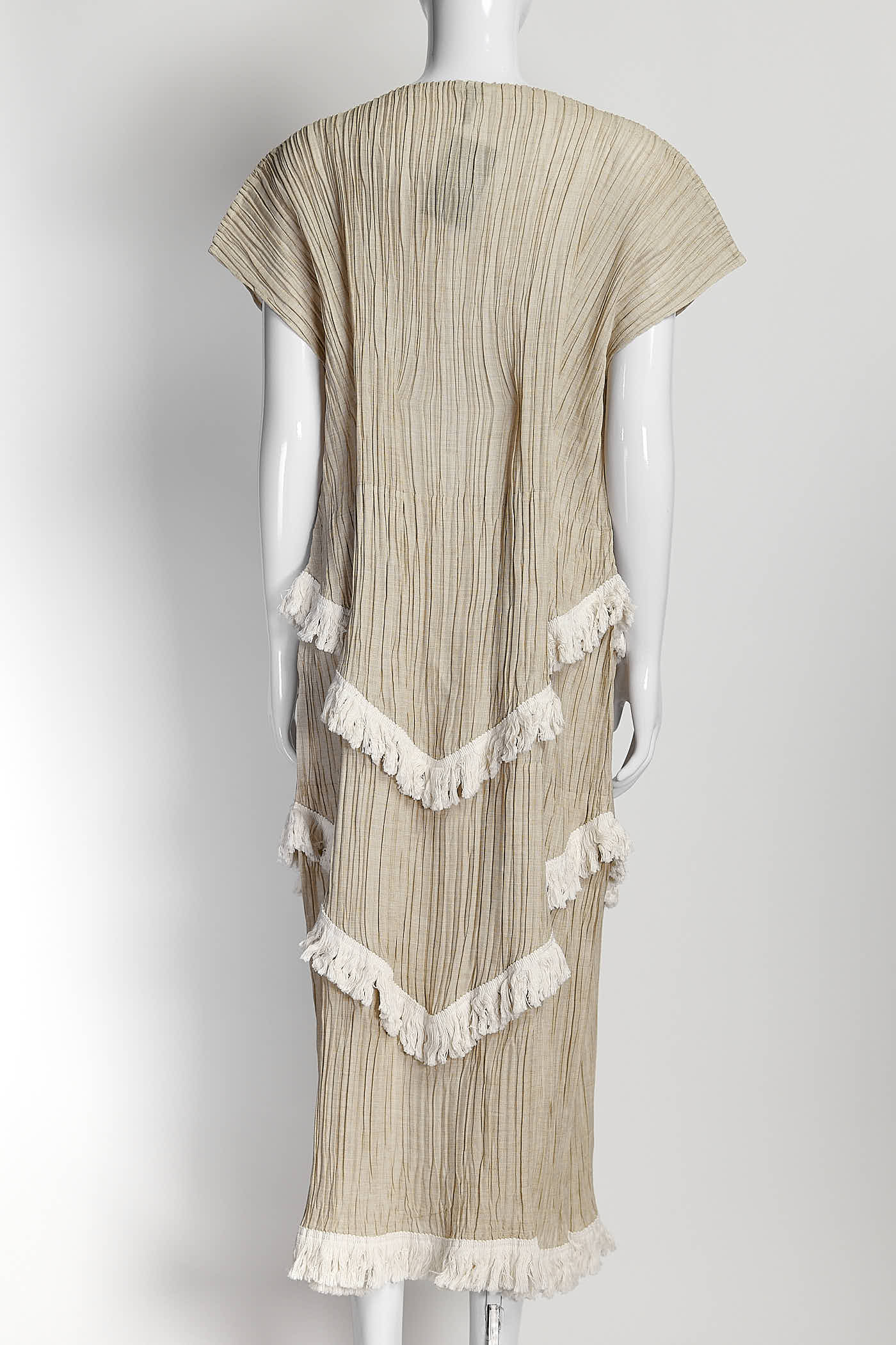 LOEWE FRINGED SHELF DRESS 2017 Collection L