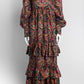 La DoubleJ Orange Pattern Dress XL