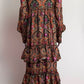 La DoubleJ Orange Pattern Dress XL
