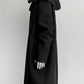 Lanvin Black Wool Coat IT 40