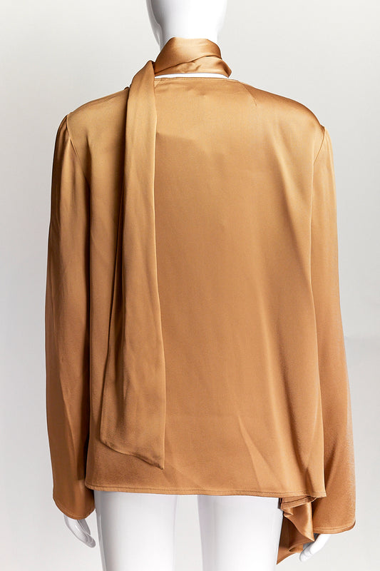 Lapointe Sally LaPointe Cowl Neck Long Sleeve Blouse US10