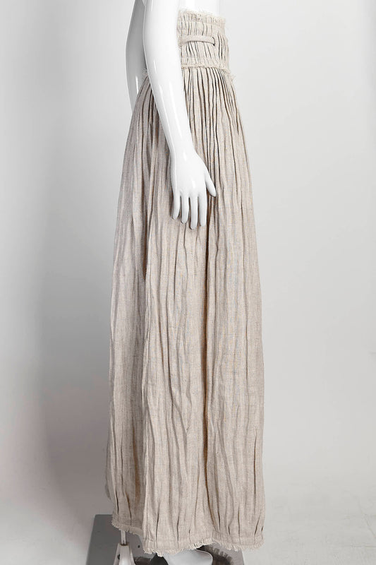 Loewe Linen Maxi Skirt M