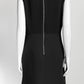 Louis Vuitton Black Sleeveless Button Detail Dress 38