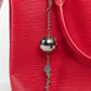 Louis Vuitton Red Epi Leather Lockit Bag