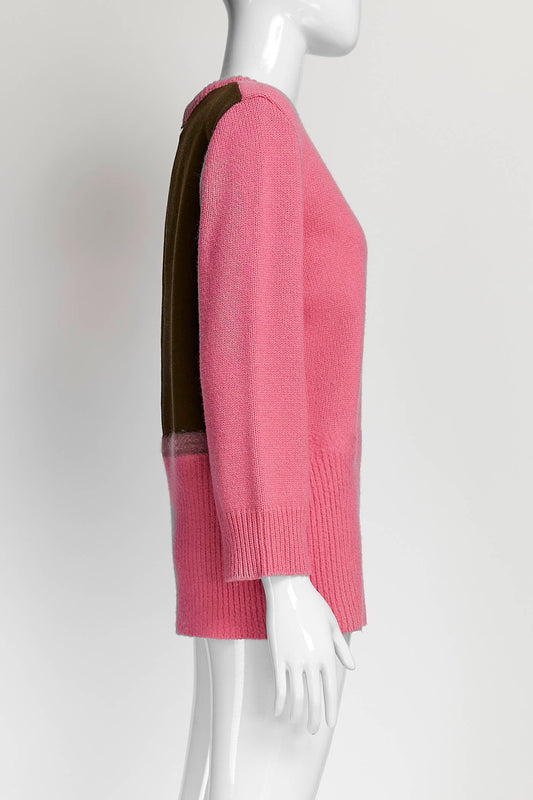MARNI Pink Knit Sweater 38