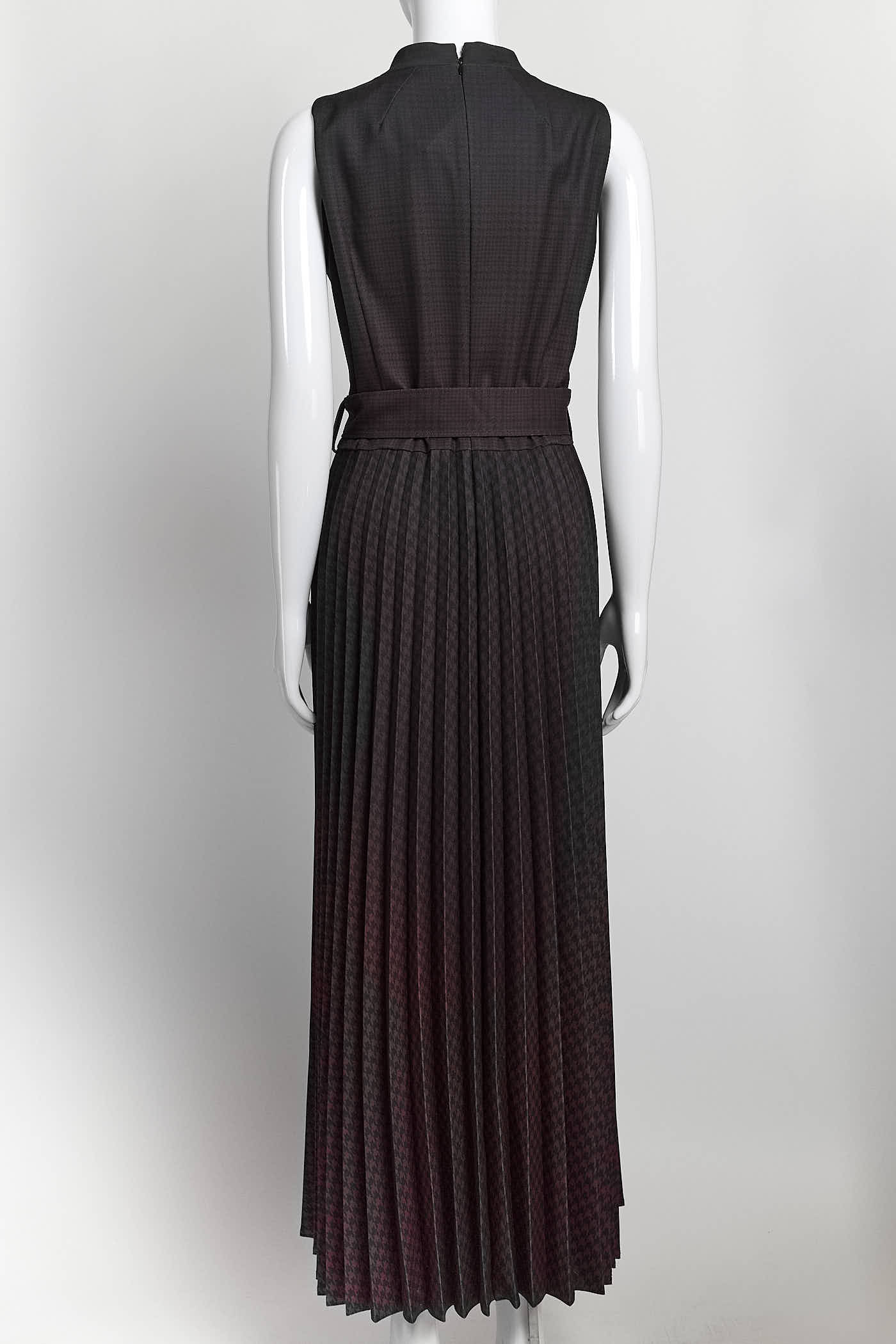 MARY KATRANTZOU
Julia Belted Pleated Houndstooth Twill Midi Dress 14