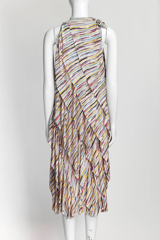 MISSONI Ruffled Space-Dyed Crochet-Knit Mini Dress 48