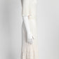 M Missoni Cream Kint Short-sleeved Dress 42