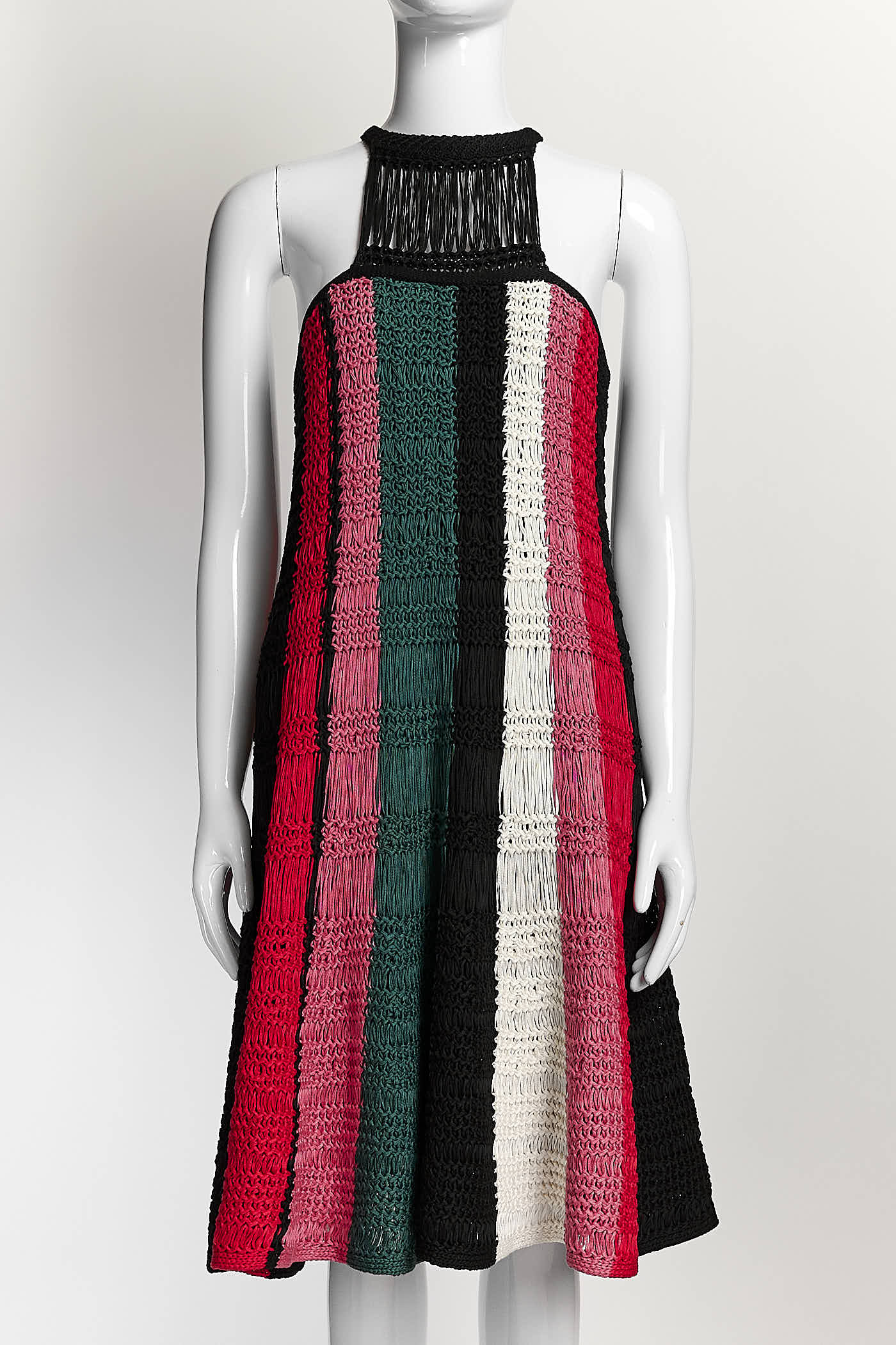 M Missoni Knit Striped Dress 44
