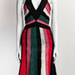 M Missoni Knit V-Neck Line Dress 44