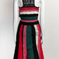 M Missoni Knit V-Neck Line Dress 44