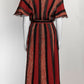 M Missoni Orange/Black Dress 38