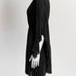 Maria Lucia Hohan Black Pleated Dress FR38