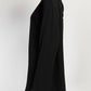Marni Black with White Stitch Blouse 44