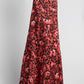 Marni Red Leopard Print Skirt 38