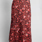 Marni Red Leopard Print Skirt 38