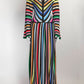 Mary Katrantzou Multicolor Knit Dress L