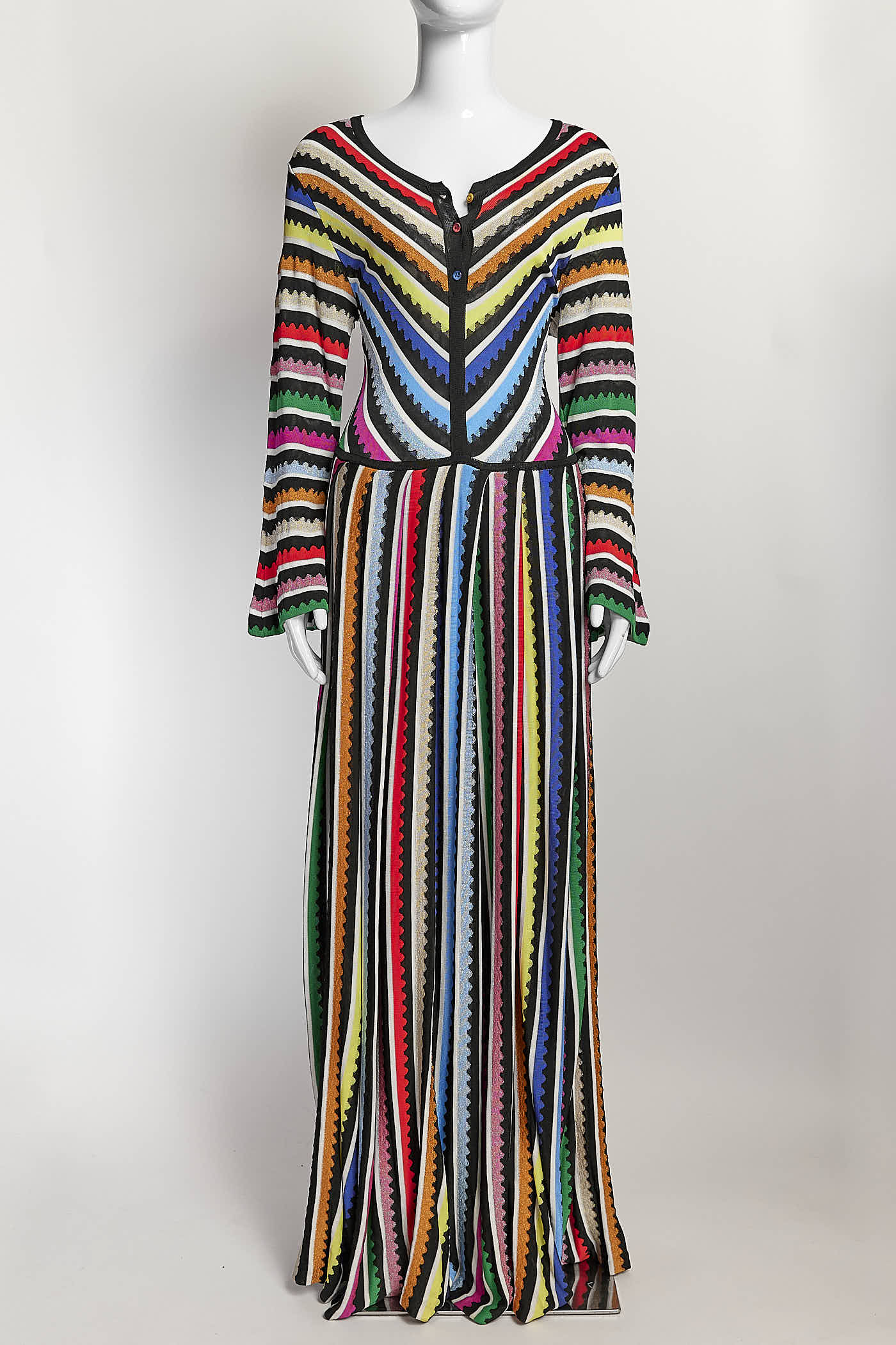Mary Katrantzou Multicolor Knit Dress L