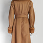 MaxMara Fur-Trimmed Camel Coat 42