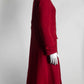 MaxMara Red Wool Coat 42