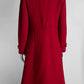 MaxMara Red Wool Coat 42