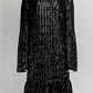 Michael Kors Black Ruffle Dress US 10