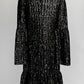 Michael Kors Black Ruffle Dress US 10