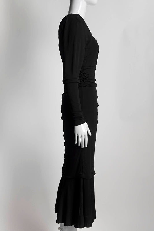 Michael Kors Cutout Black Dress US8